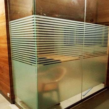 Frosted Glass Film Process